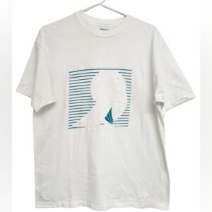 Vintage Hanes white San Juan Puerto Rico single stitch tee size XL
